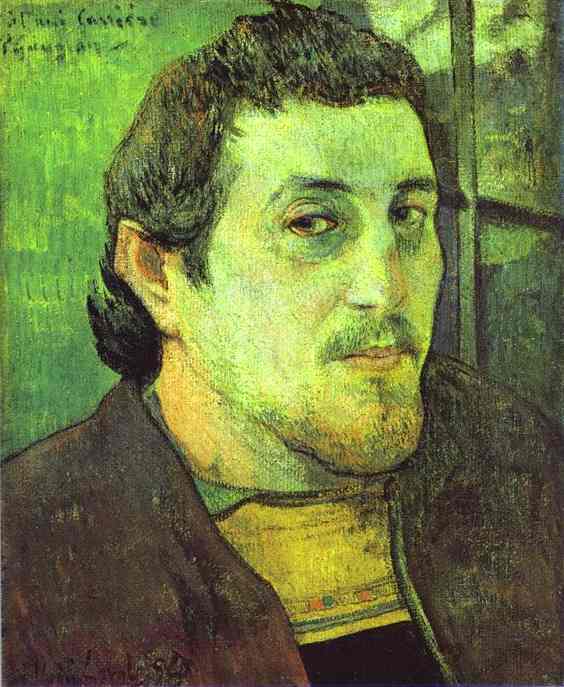 Self-Portrait. <br>c.1891. Oil on canvas. <br>The National Gallery of Art, Washington, DC, USA.