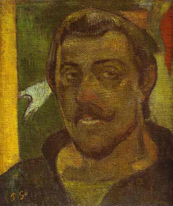 Self-Portrait. <br>1890s. Oil on canvas. <br>The Pushkin Museum of Fine Art, Moscow, Russia. 