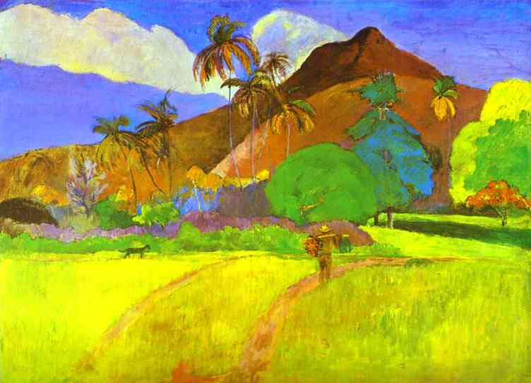 Tahitian Landscape. <br>1893. Oil on canvas. <br>The Minneapolis Institute of Arts, Minneapolis, MN, USA