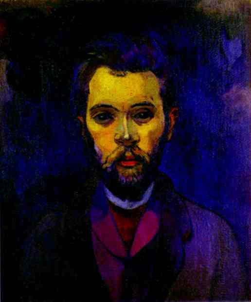 Portrait of William Molard. Reverse of Self-Portrait. <br>1893-94. Oil on canvas. <br>Muse d'Orsay, Paris, France