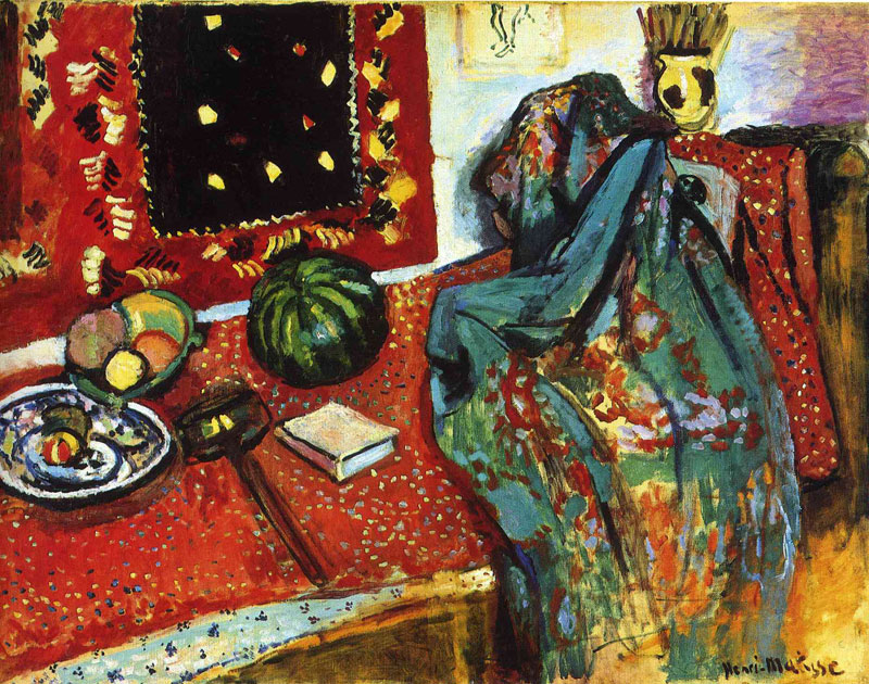 Still Life with a Red Rug, 1906