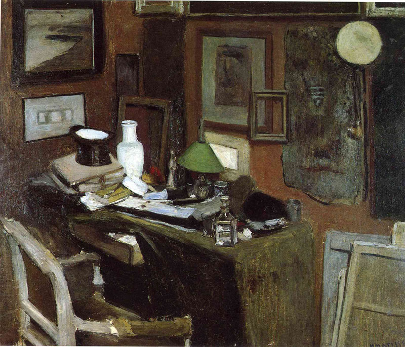 Interior with a top hat, 1896