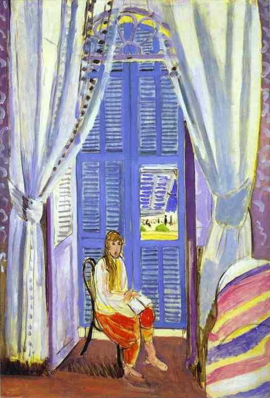 The French Window at Nice, 1919