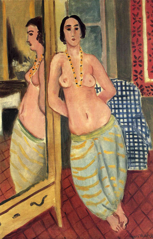 Standing Odalisque Reflected in a Mirror, 1923