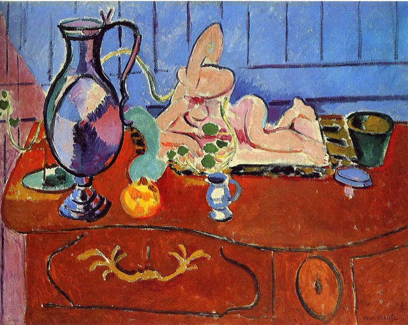 Still Life with a Pewter Jug and Pink Statuette, 1910<br>ղڣHermitage, St. Petersburg, Russia