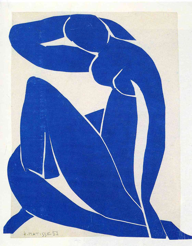 Blue Nude, 1952 (ֽ)