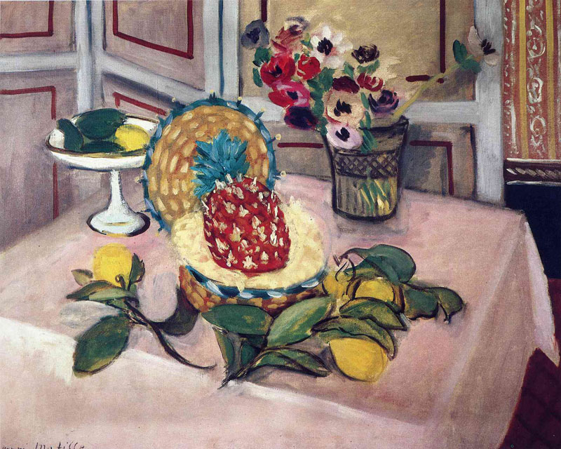 Still Life with Pineapples (1)