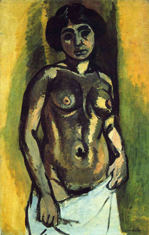 Nude (Black and Gold), 1908