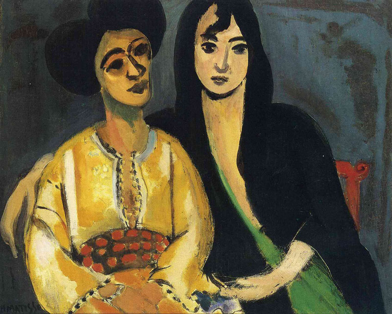 Aicha and Laurette, 1917