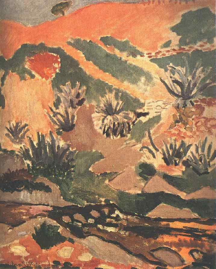Landscape with Brook (Brook with Aloes), 1907