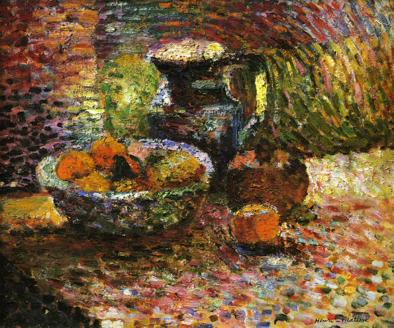 Still Life with Pitcher and Fruit, 1898