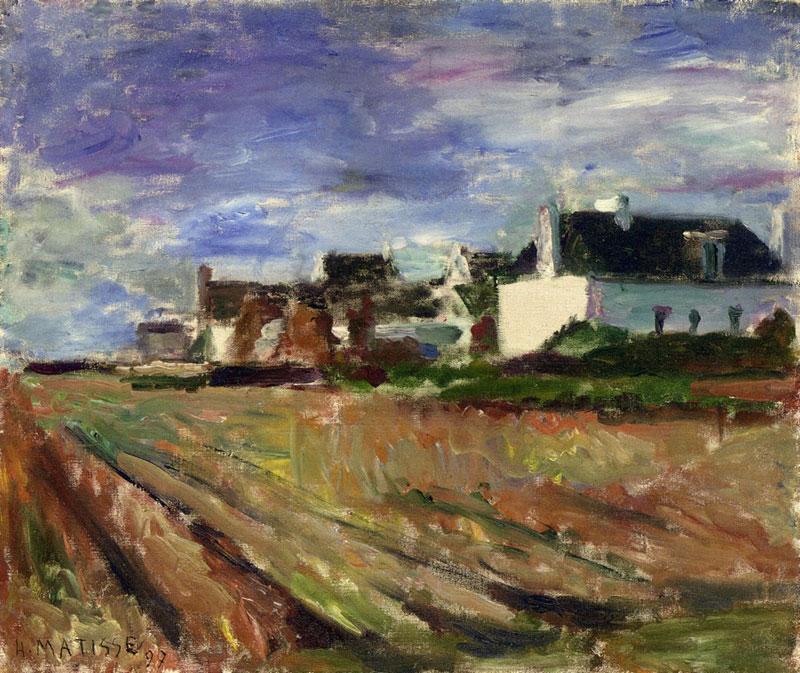 Farms in Brittany, Belle Ile, 1897