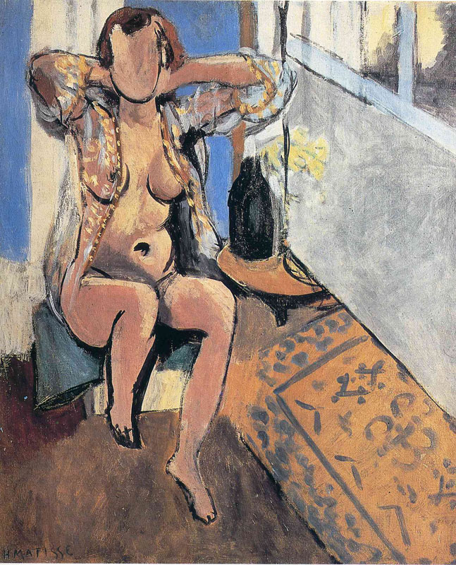 Nude, Spanish Carpet, 1919
