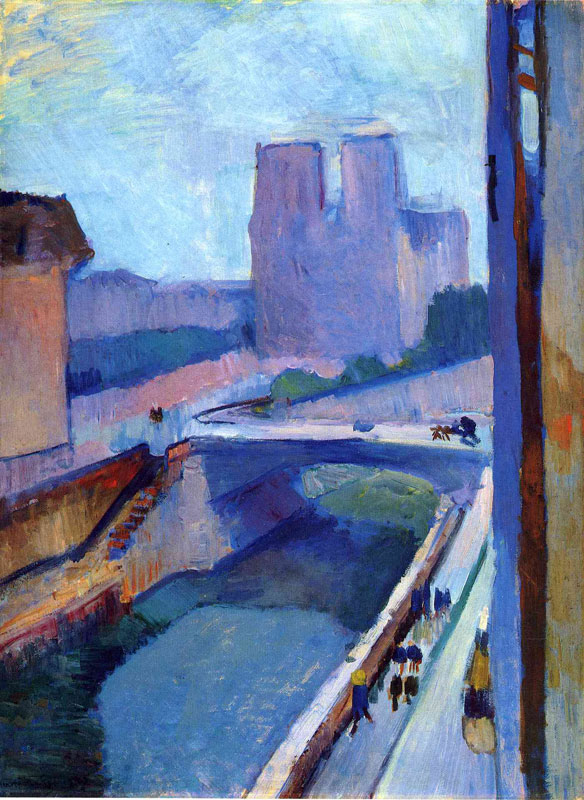A Glimpse of Notre-Dame in the Late Afternoon, 1902<br>ղڣAlbright Knox Art Gallery, Buffalo, NY, USA
