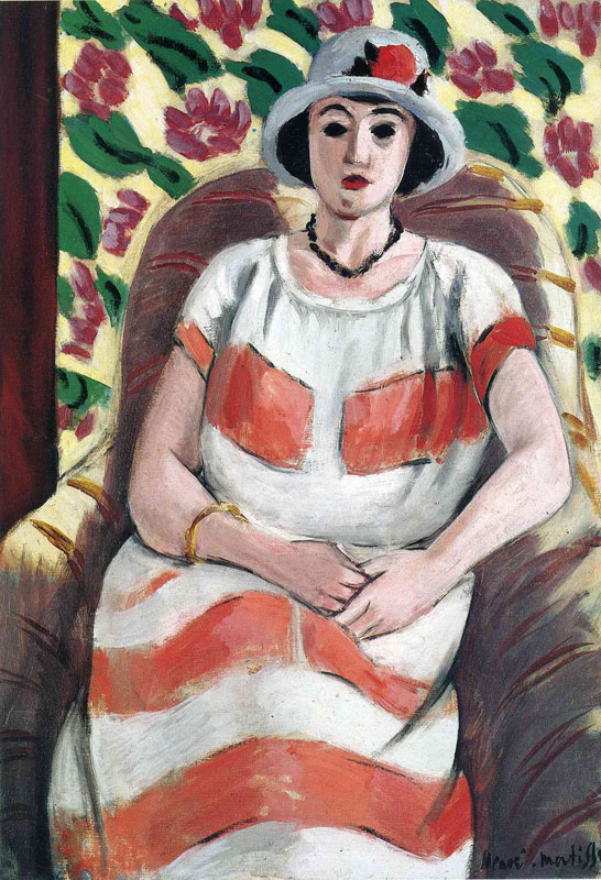 Young woman in Pink, 1923