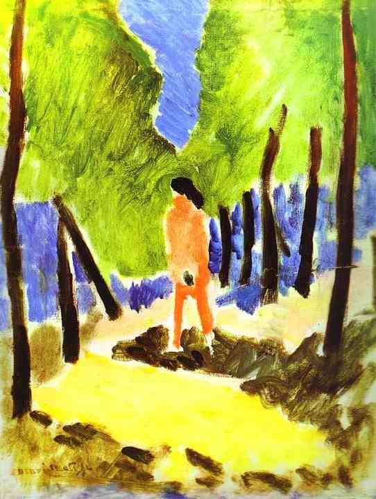 Nude in Sunlit Landscape, 1909