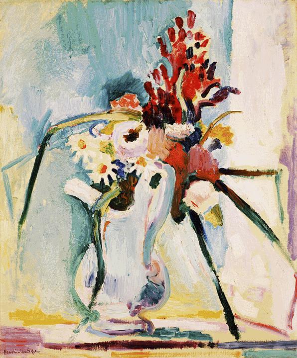 Flowers in a Pitcher, 1908<br>ղڣThe Barnes Foundation, Merion, Pennsylvania, USA