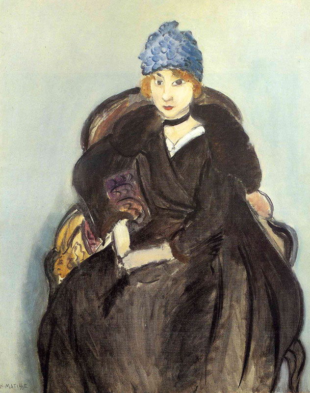 Marguerite Wearing a Hat, 1918