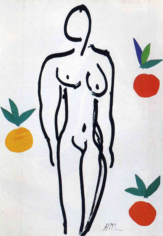 Nude with Oranges, 1951