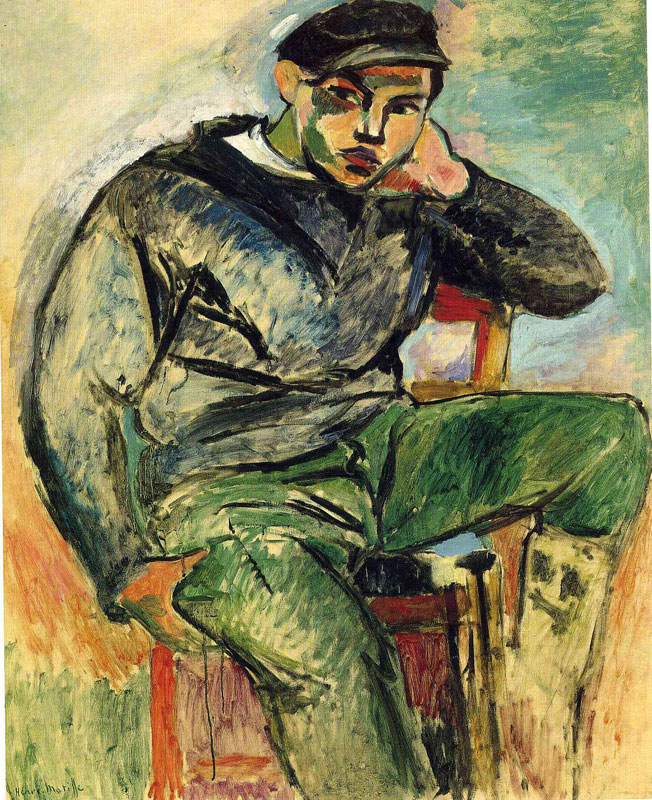 The Young Sailor I<br>1906, ͻ, 100 x 82 cm<br>ղڣCollection of Mrs Sign Welhaven, Oslo, Norway