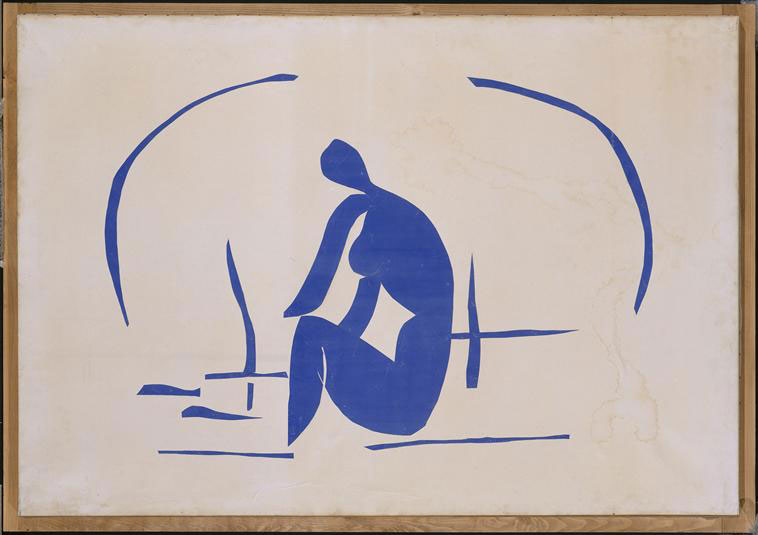 Bather in the Reeds<br>1952, 8 x 171 cm<br>