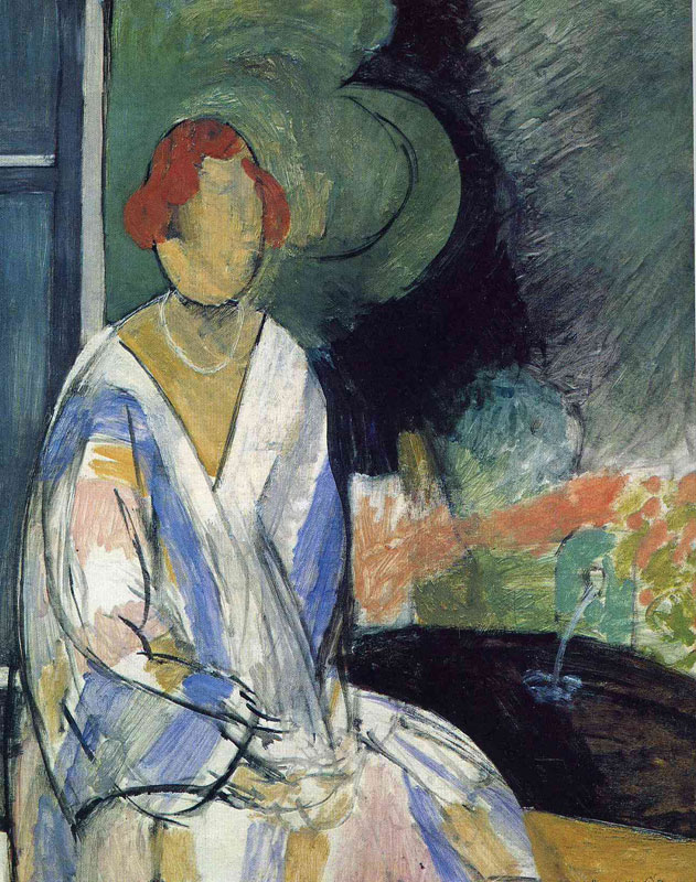 Woman at the Fountain<br>1917, 81 x 65 cm<br>