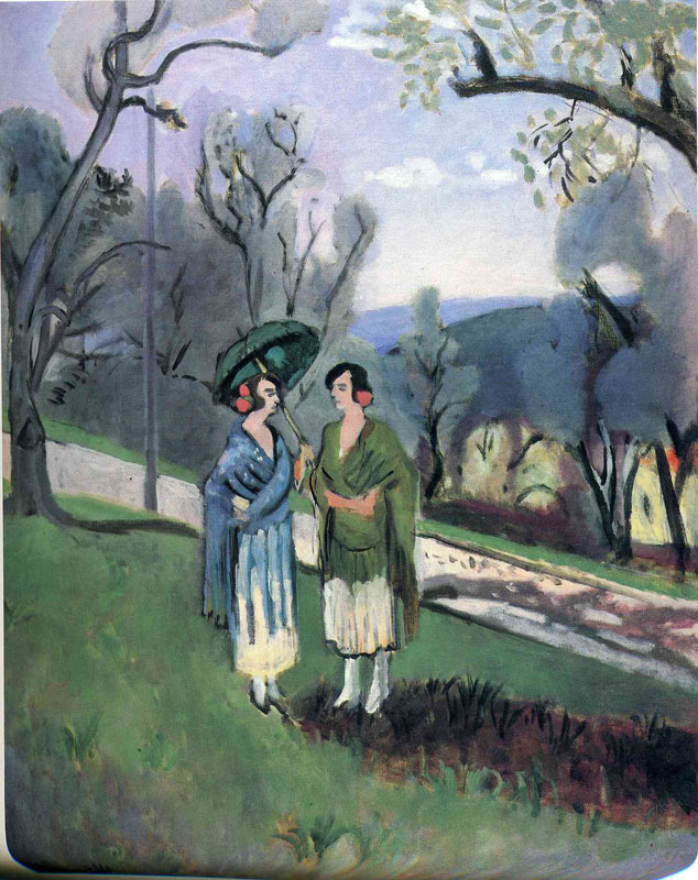 Conversation under the Olive Trees<br>1921<br>