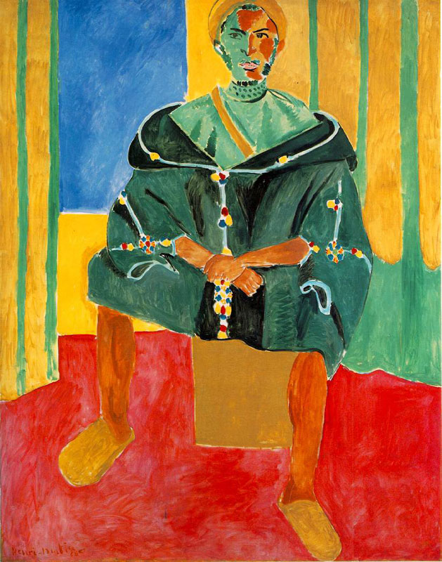 Seated Riffian<br>1912-1913, ͻ, 200 x 160 cm<br>ղڣThe Barnes Foundation, Merion, Pennsylvania, USA