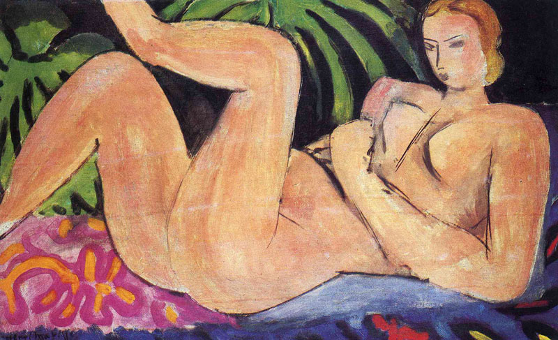 A Nude with her Heel on her Knee<br>1936, 38 x 61 cm<br>