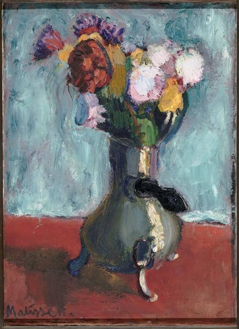 Bouquet of flowers in chocolate<br>1902, 64 x 46 cm<br>ղڣParis, muse Picasso