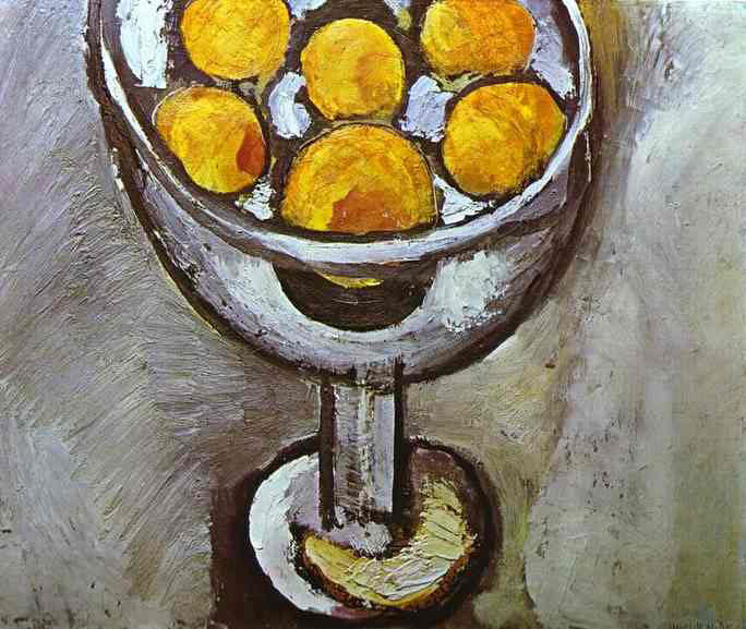 A vase with Oranges<br><br>