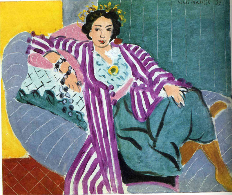 Small Odalisque in Purple Robe<br>1937<br>