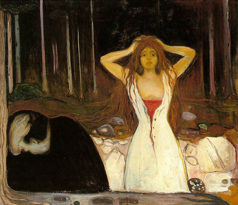ҽ- Ashes, 1894<br>ղڣThe Munch Museum