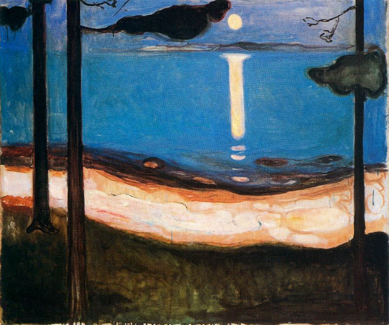 ¹- Moon Light (1895),<br>ղڣNational Gallery, Oslo