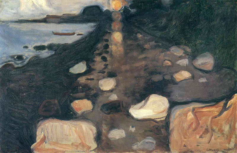 ϵ¹- Moonlight on the Shore, 1892, <br>ղڣRasmus Meyer Collection, Bergen, Norway