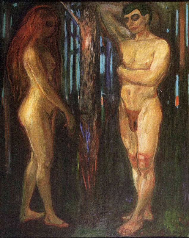 ǵ- Adam and Eve. 1918, <br>ղڣThe Munch Museum