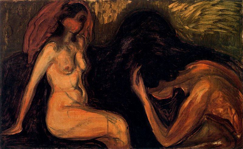 Ů- Man and Woman, 1898, <br>ղڣRasmus Meyer Collection, Bergen, Norway