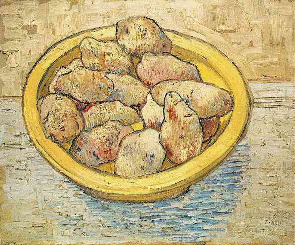 Still Life: Potatoes in a Yellow Dish 