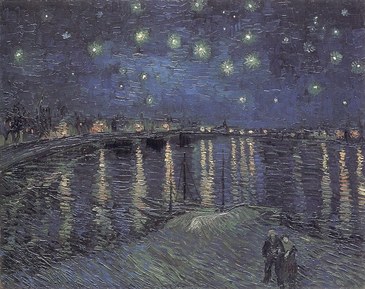 *Starry Night Over the Rhone 