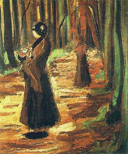 Two Women in the Woods 