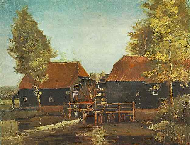 Water Mill at Kollen Near Nuenen