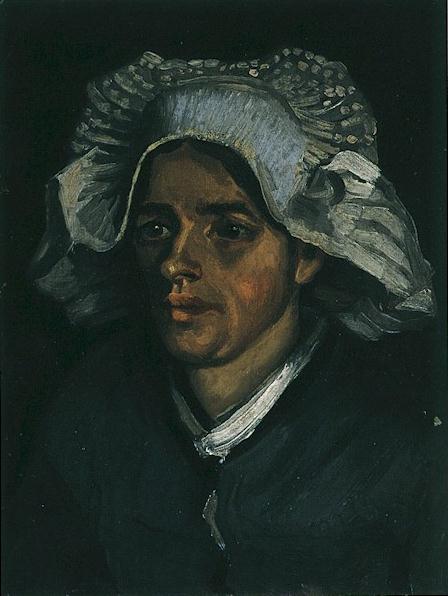 Head of a Peasant Woman with White Cap