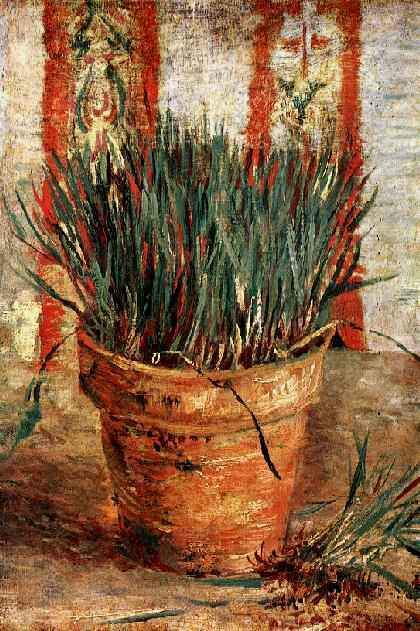 Flowerpot with Chives 