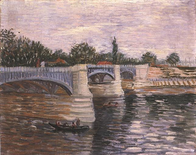 Seine with the Pont de la Grande Jette, The 