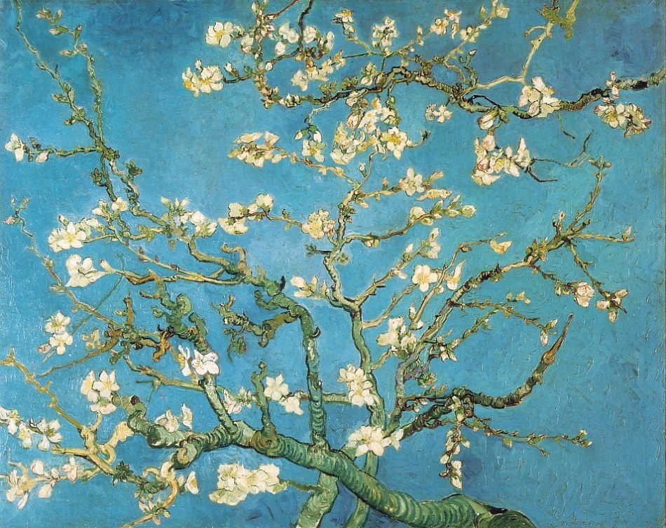 *Blossoming Almond Tree 