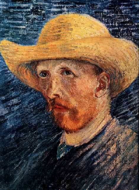 ñԻ -- Self-Portrait with Straw Hat