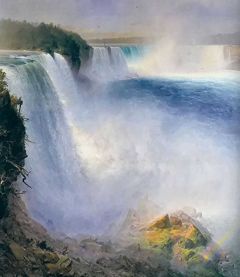 һߵǼٲ - niagara falls from the american side