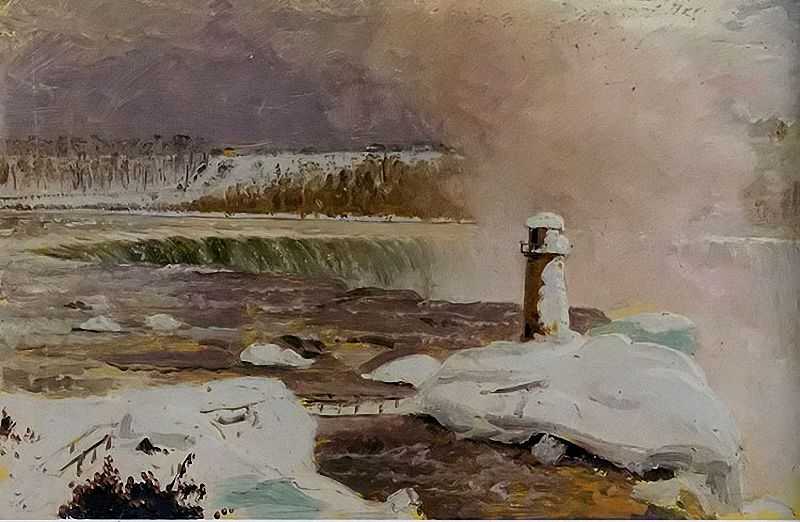 Ǽٲѩ - niagara river and falls in snow