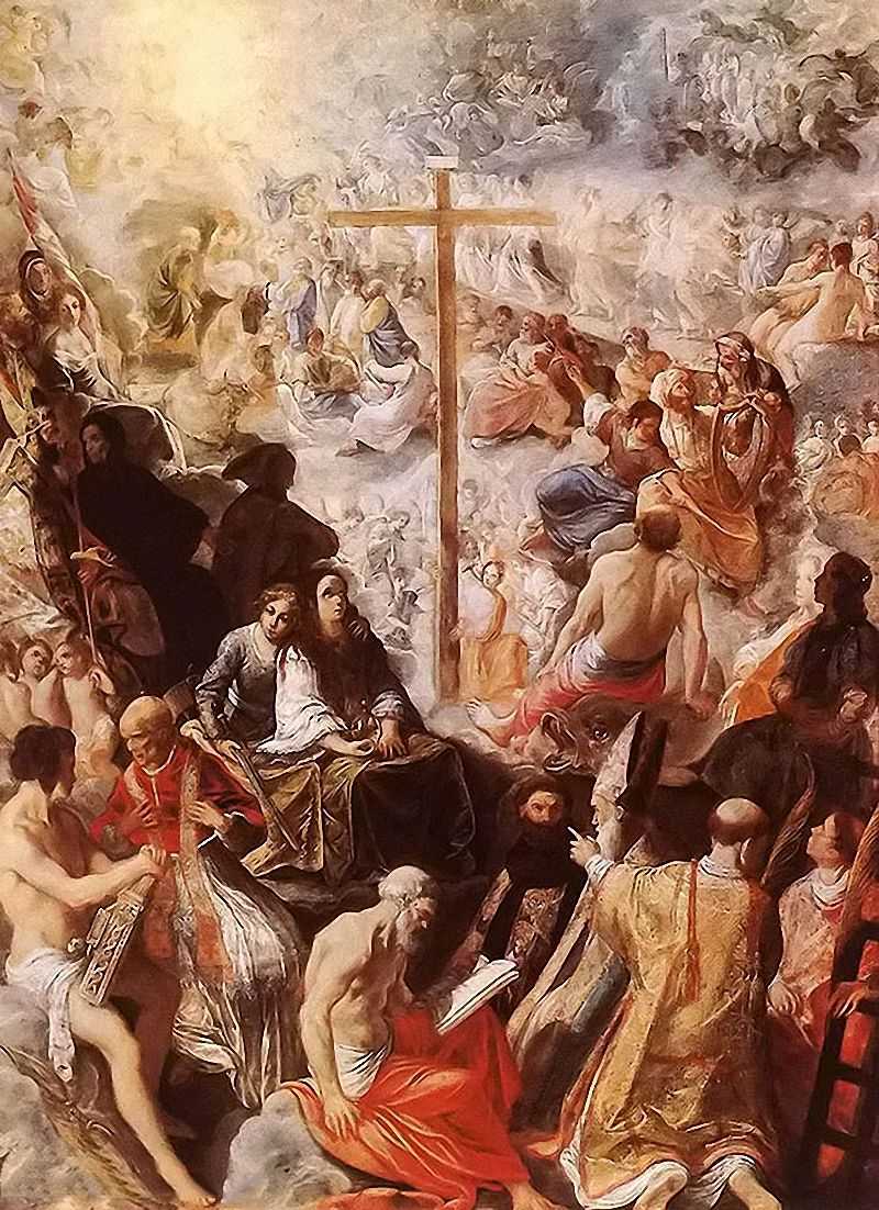 ϵ - glorification of the cross