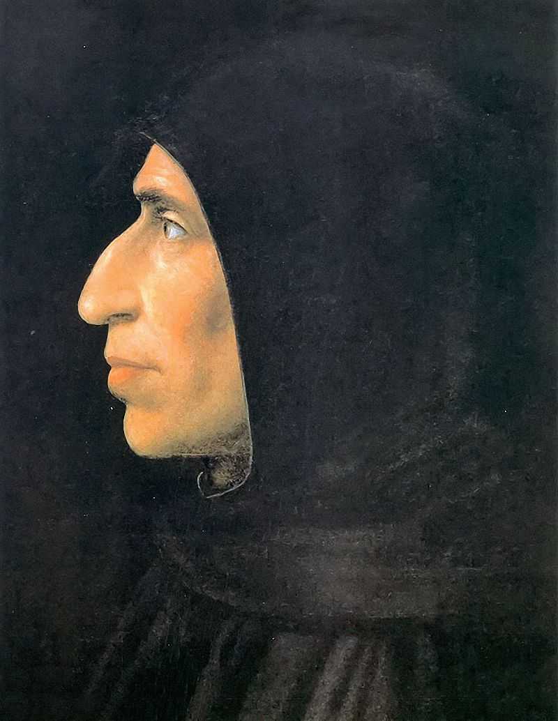 ĪФ - portrait of girolamo savonarola